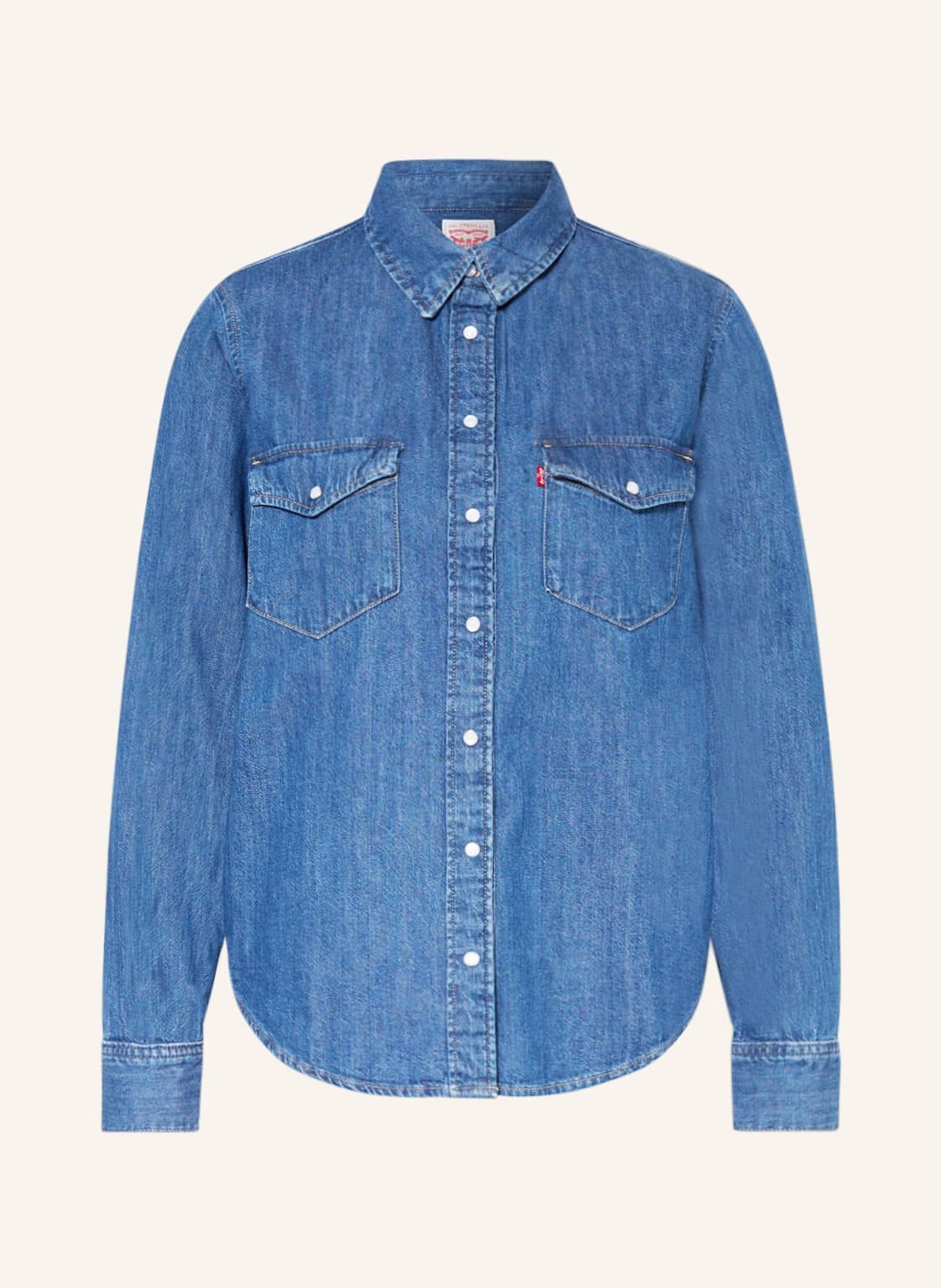 Image of Levi's® Jeansbluse blau
