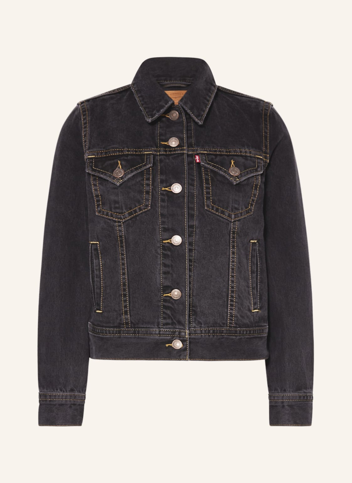 Image of Levi's® Jeansjacke schwarz