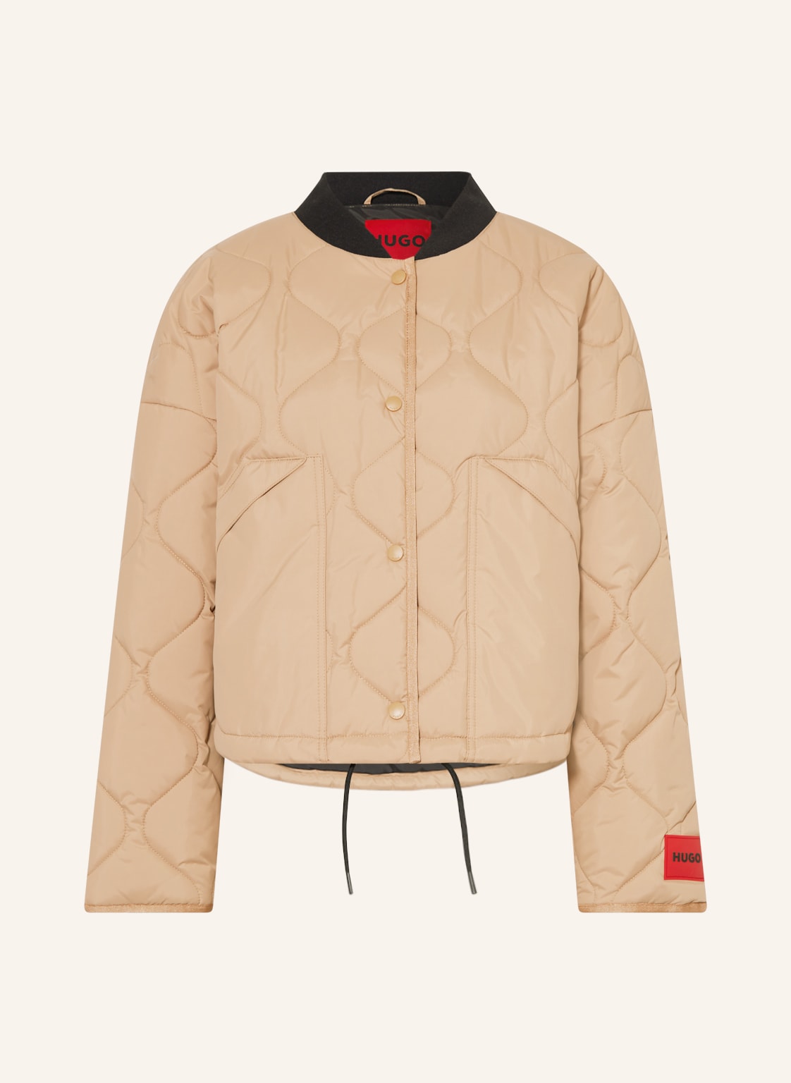 Image of Hugo Steppjacke Frandia beige