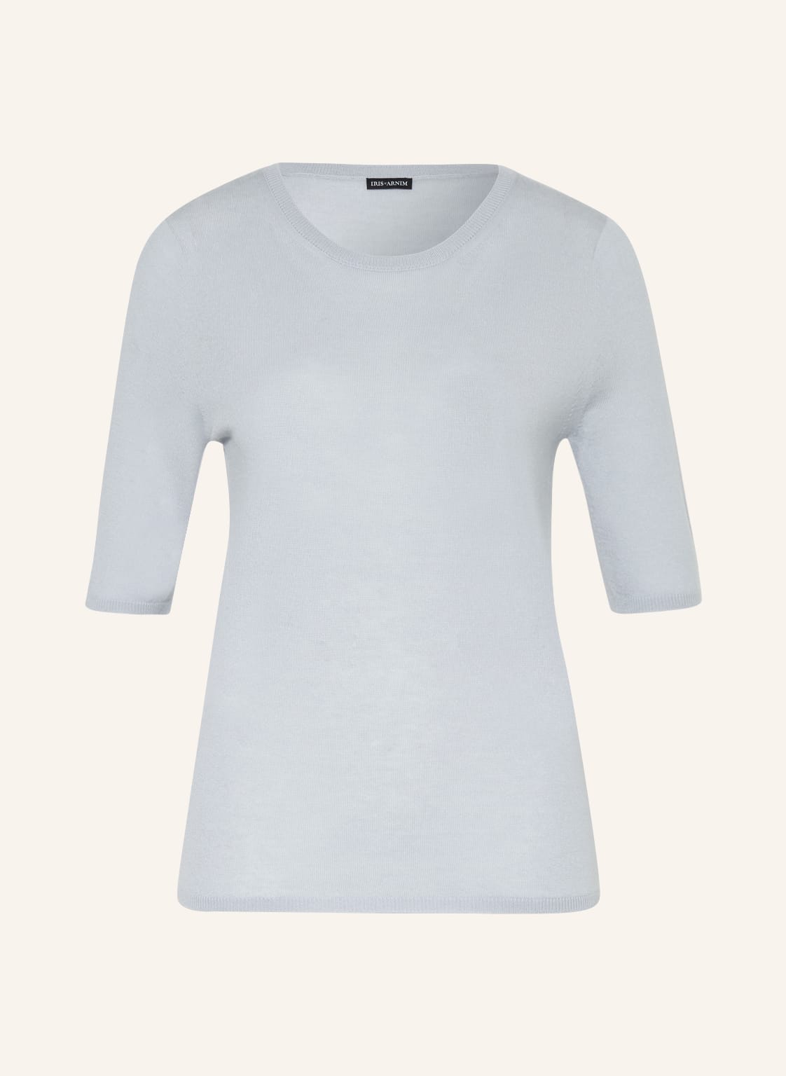 Image of Iris Von Arnim Strickshirt Aus Cashmere blau