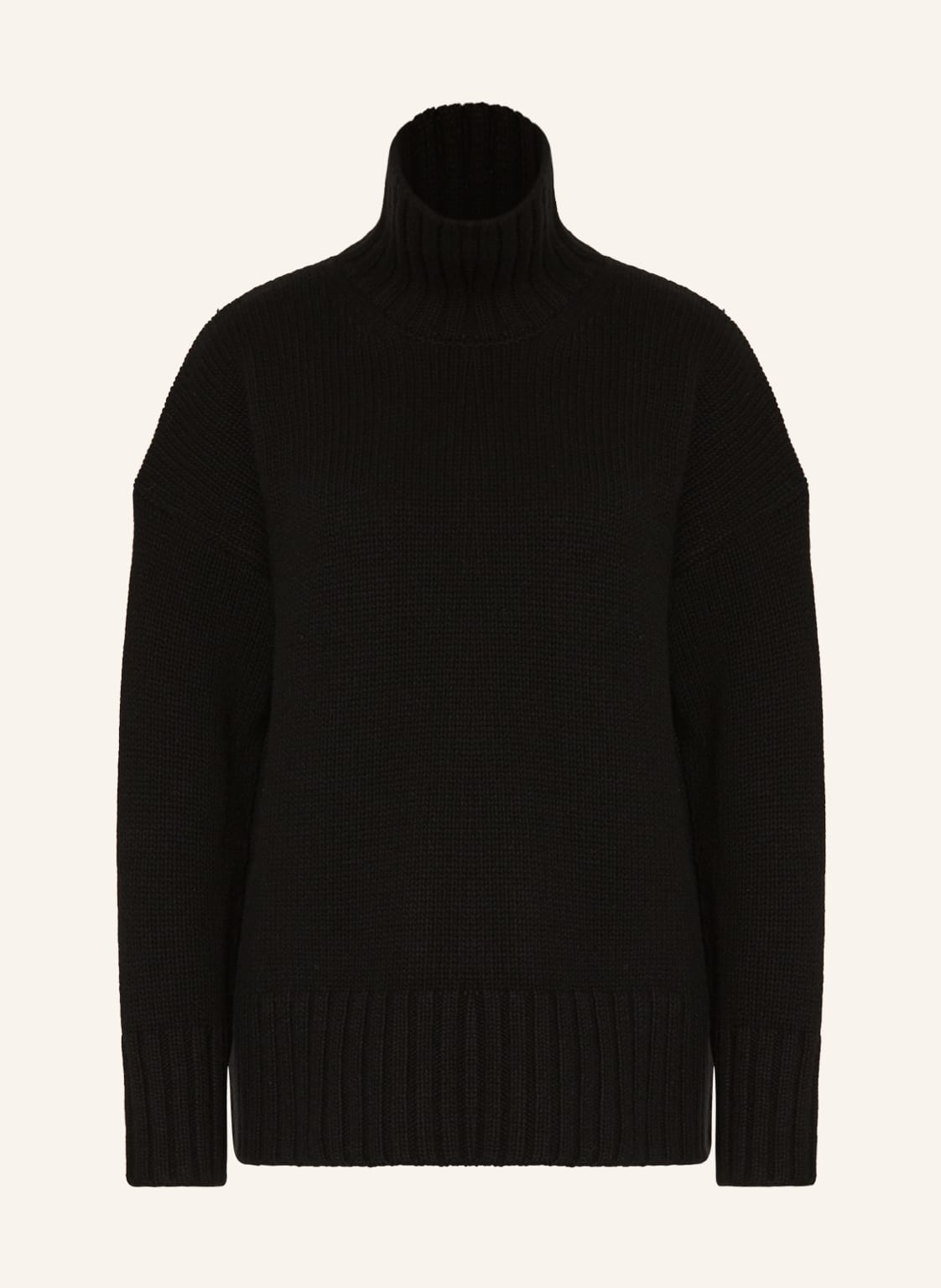 Image of Iris Von Arnim Rollkragenpullover Finette Aus Cashmere schwarz