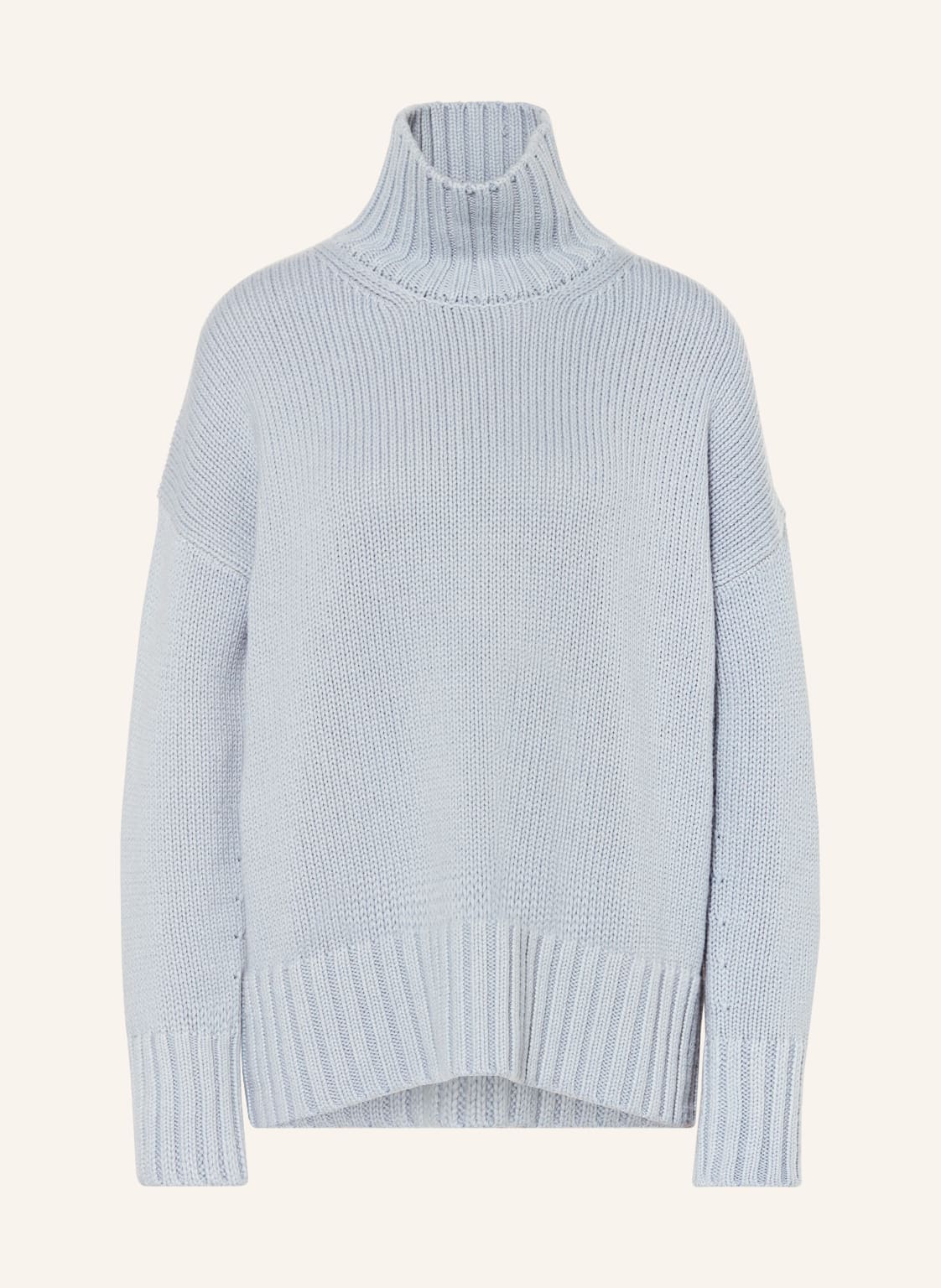 Image of Iris Von Arnim Rollkragenpullover Finette Aus Cashmere blau