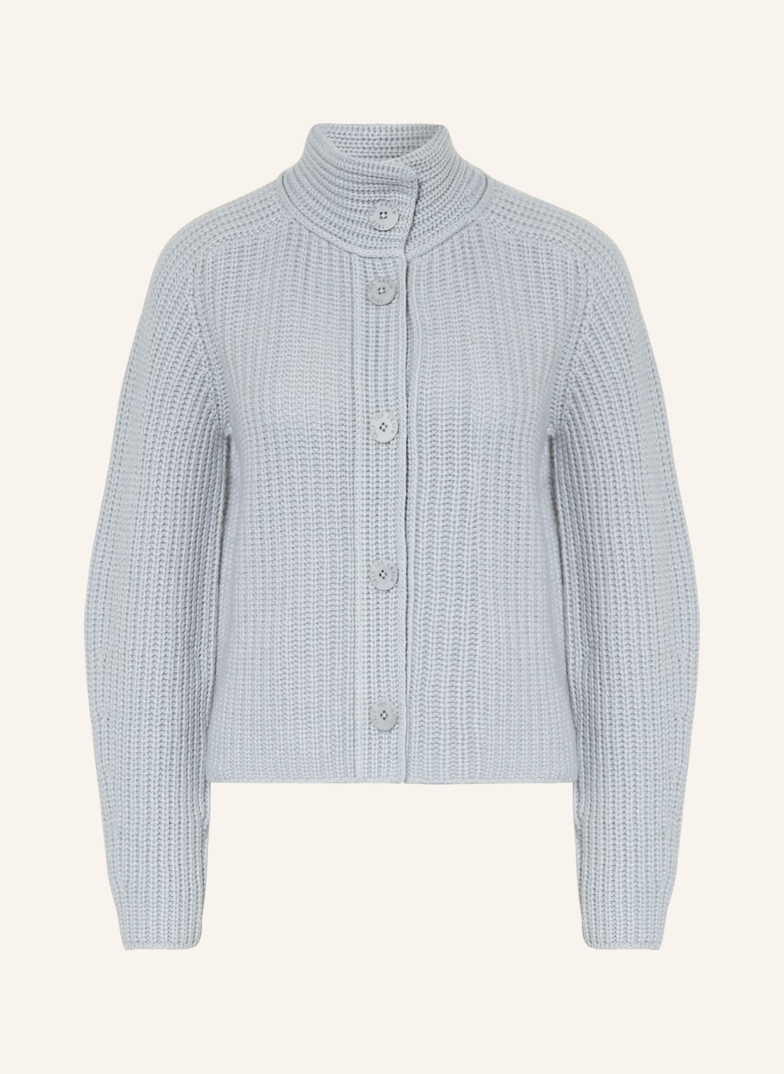 Image of Iris Von Arnim Strickjacke Azalea Aus Cashmere grau