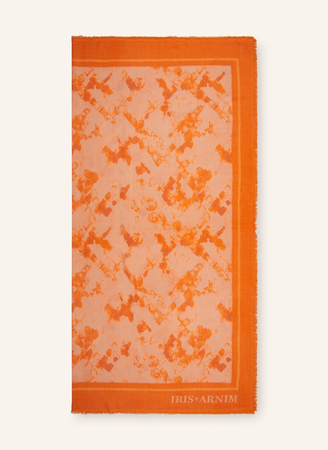 Image of Iris Von Arnim Cashmere-Tuch orange