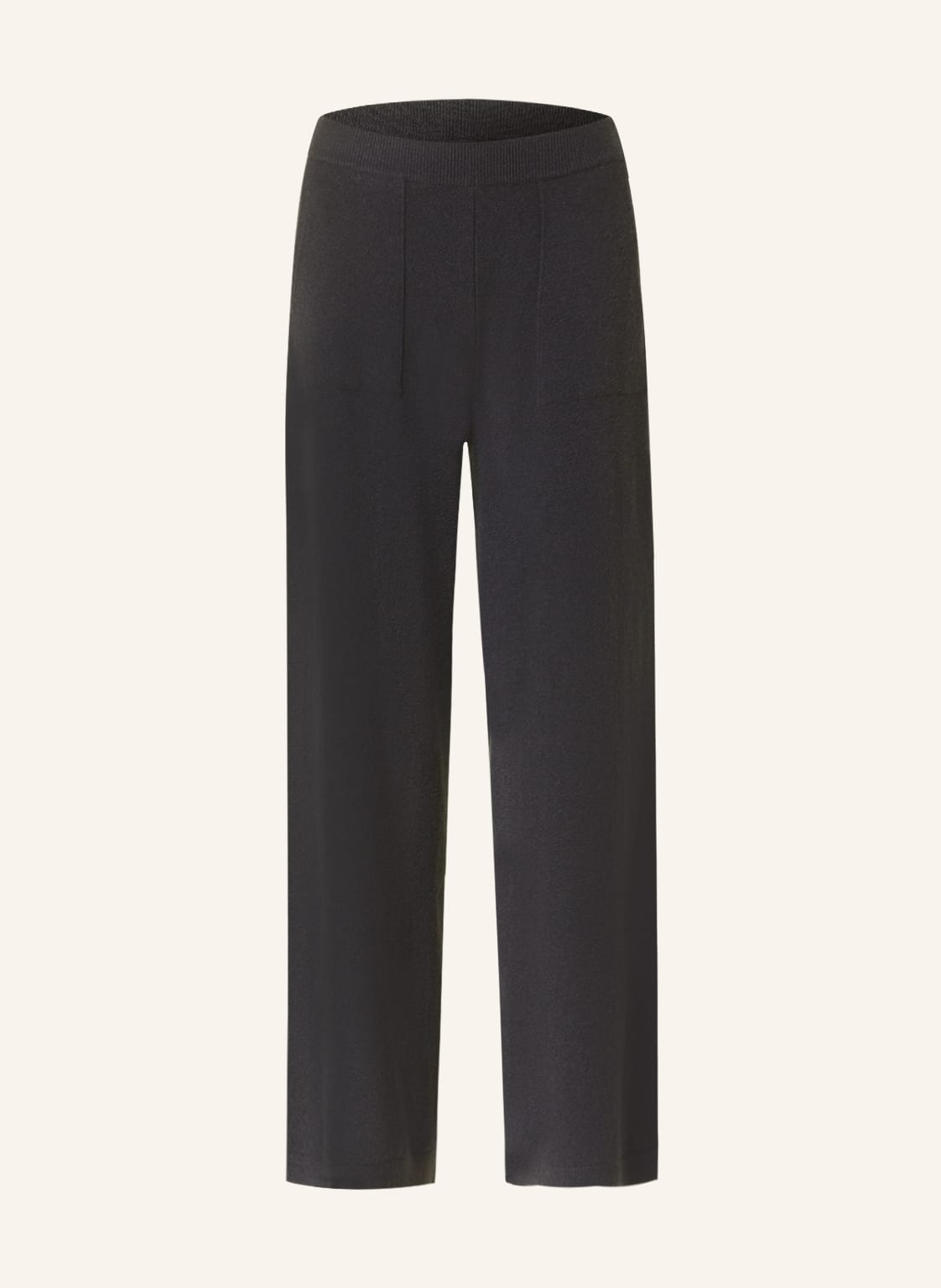 Image of Iris Von Arnim Strickhose Krysanna Aus Cashmere grau