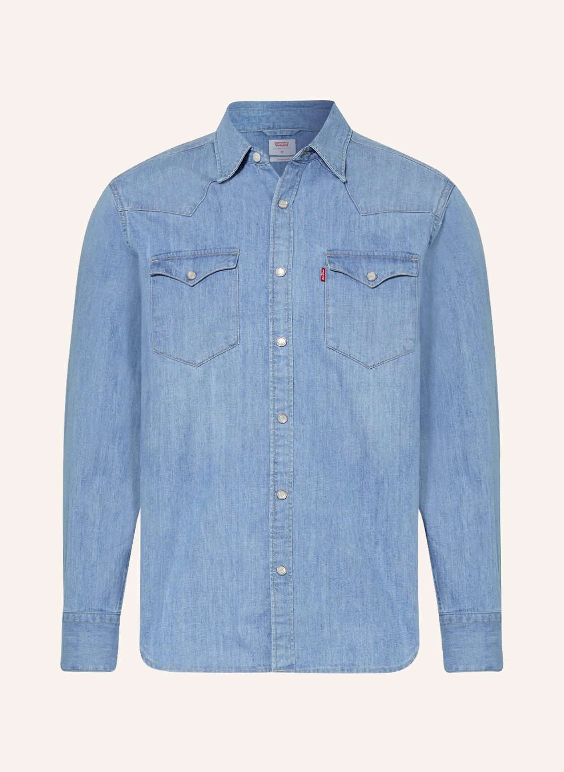 Image of Levi's® Jeanshemd Standard Fit blau