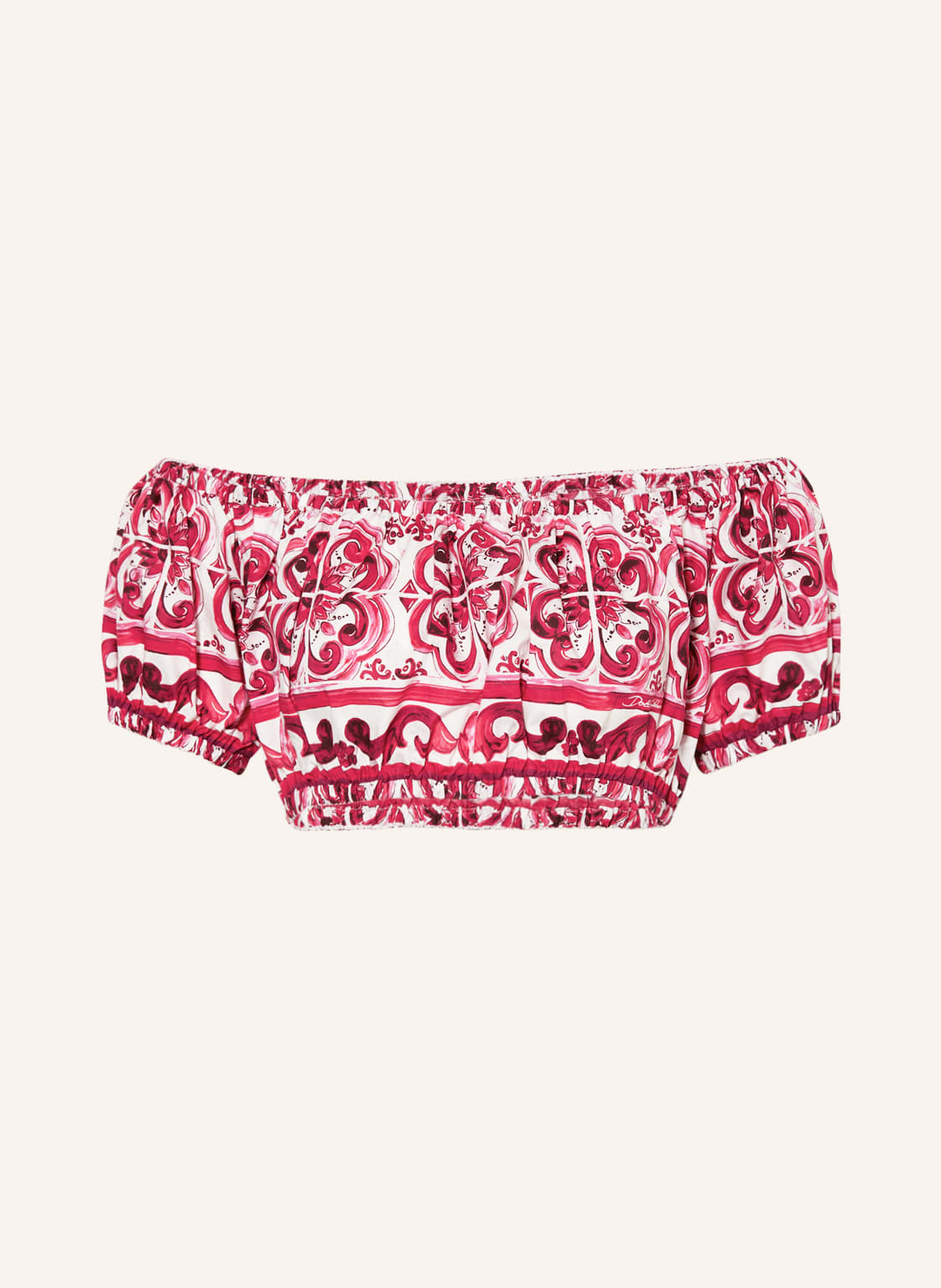 Image of Dolce & Gabbana Cropped-Top pink