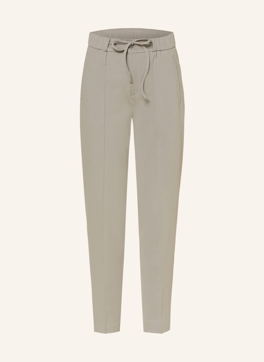 Image of Stefan Brandt Hose Toya Im Jogging-Stil grau