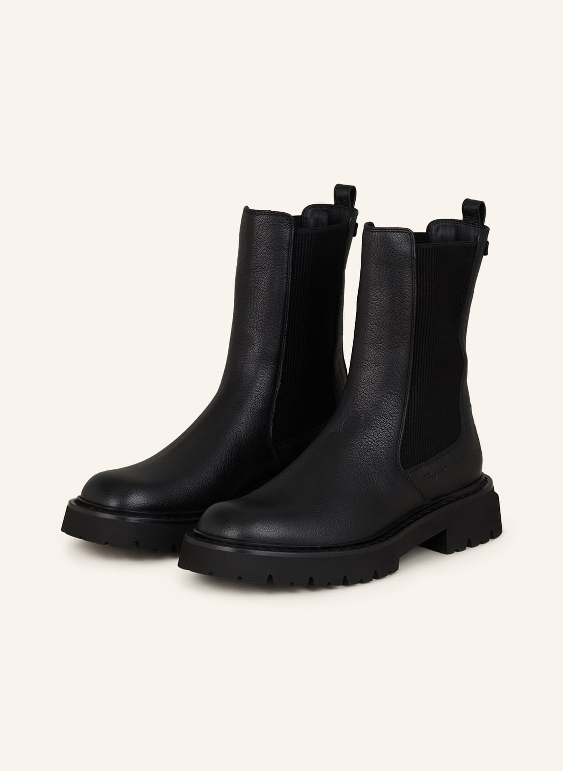 Image of Ferragamo Chelsea-Boots Oderico schwarz