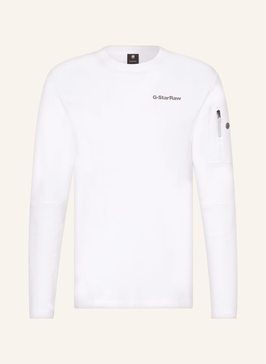 Image of G-Star Raw Longsleeve weiss