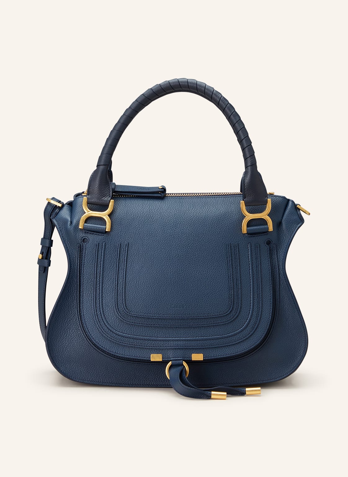 Image of Chloé Handtasche Marcie blau