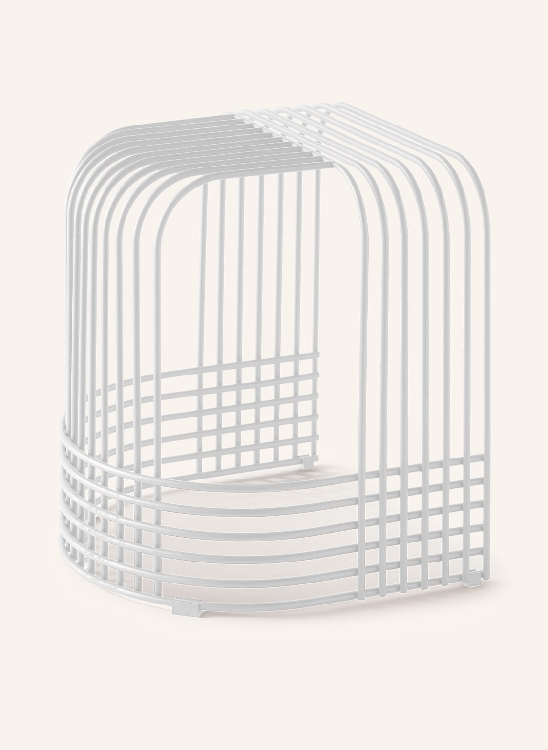 Image of Pols Potten Hocker Drop weiss