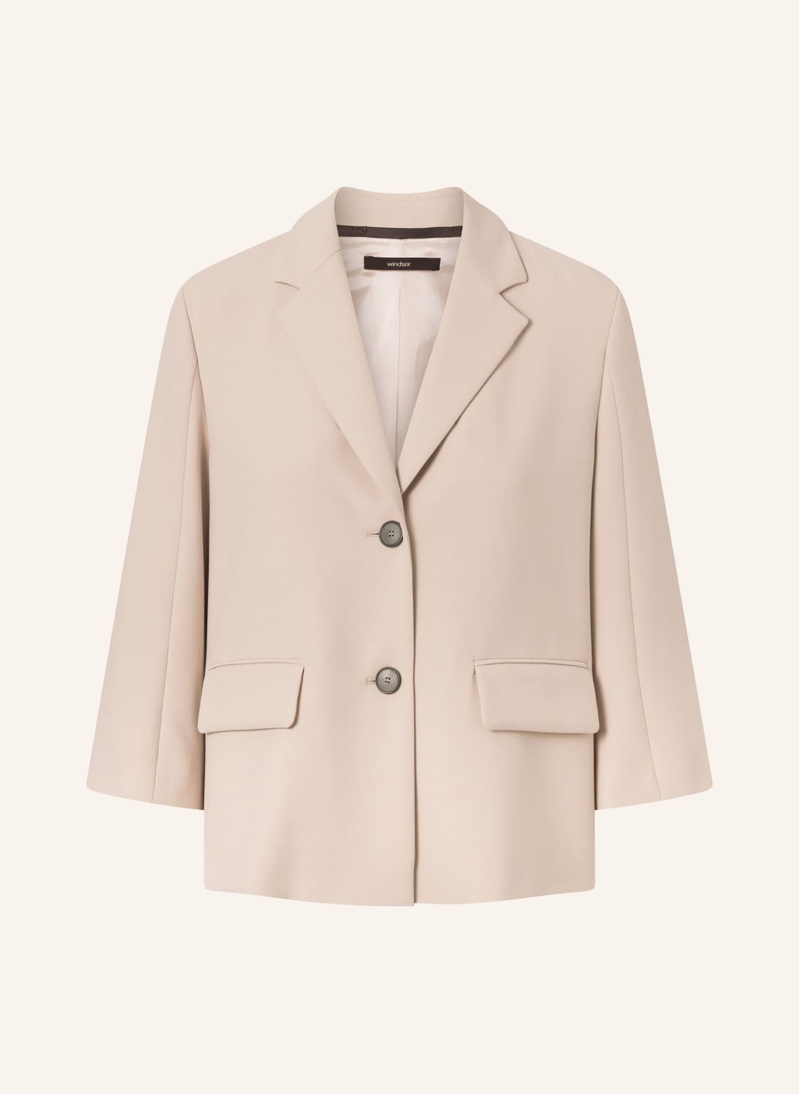 Image of Windsor. Blazer Mit 3/4-Arm beige