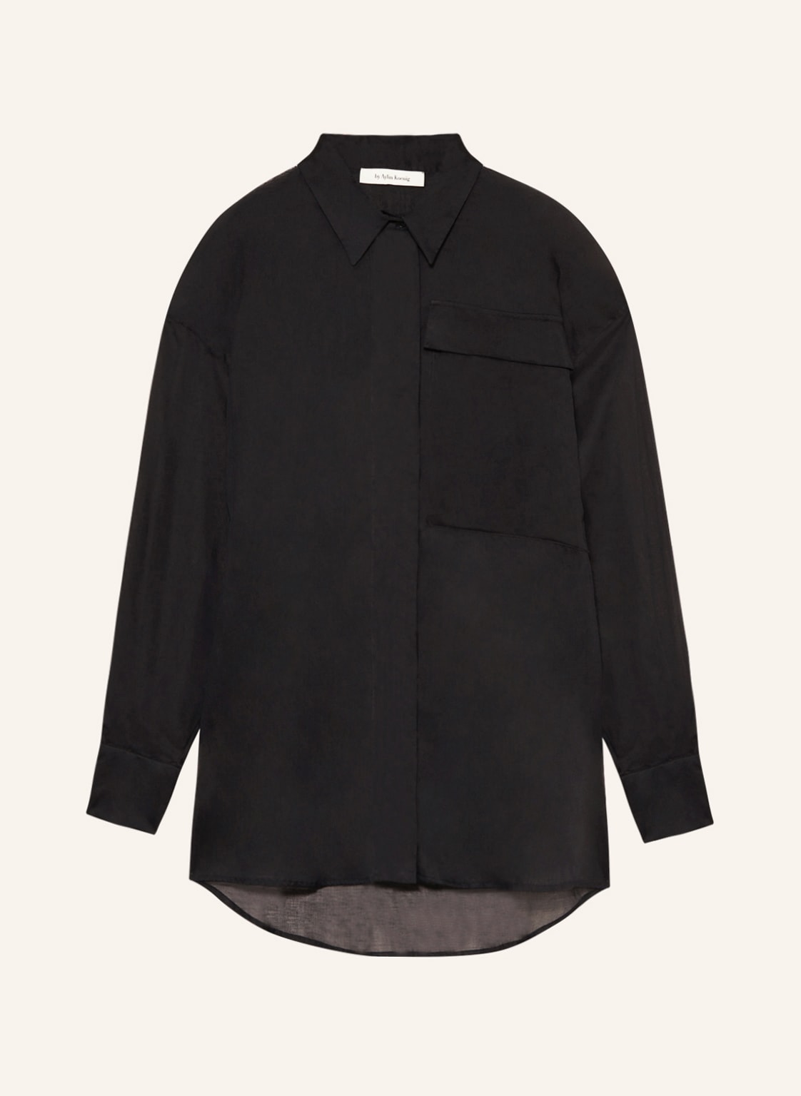 Image of By Aylin Koenig Hemdbluse Helen schwarz