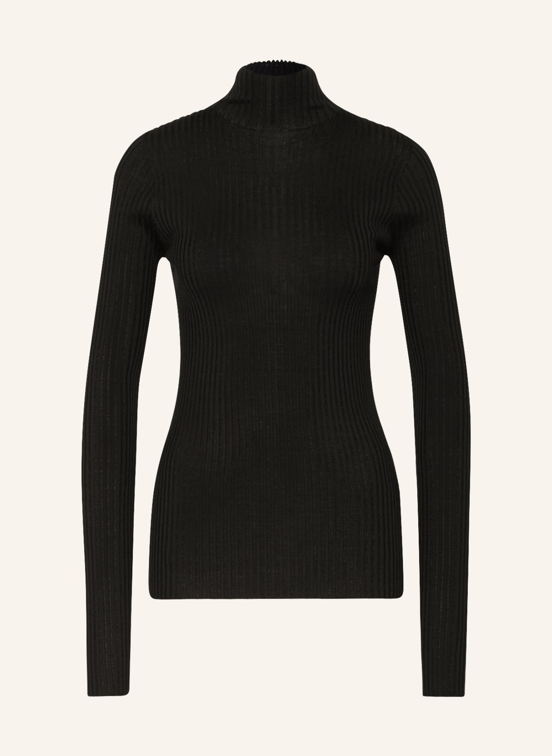 Image of Jil Sander Pullover Mit Seide schwarz
