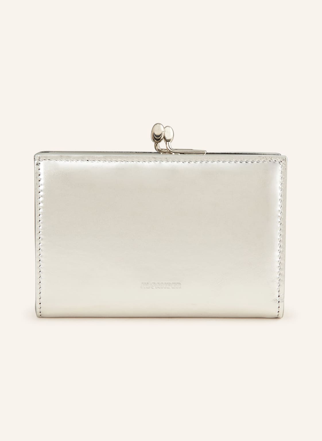 Image of Jil Sander Geldbörse silber