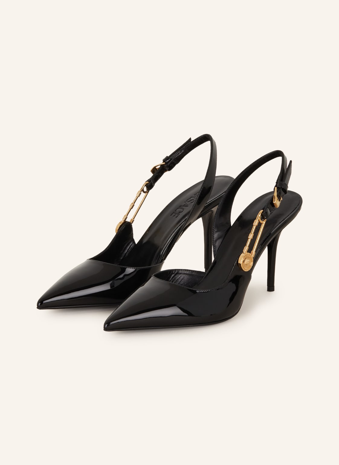 Image of Versace Slingpumps schwarz