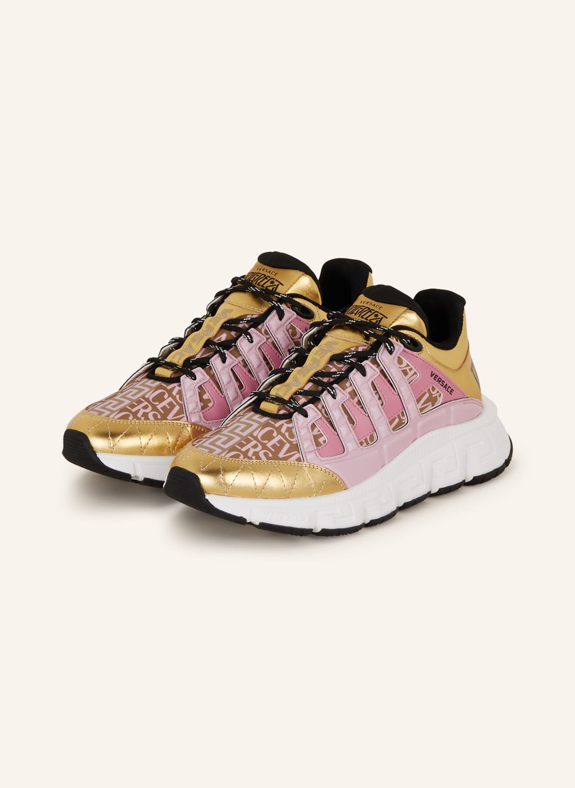 Image of Versace Sneaker gold