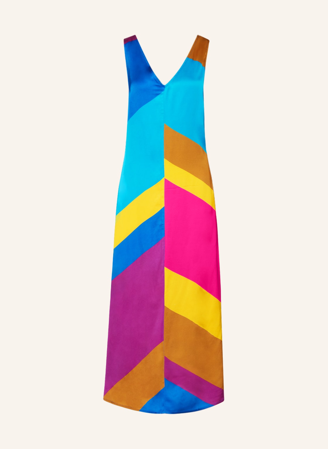 Image of Oui Satinkleid pink