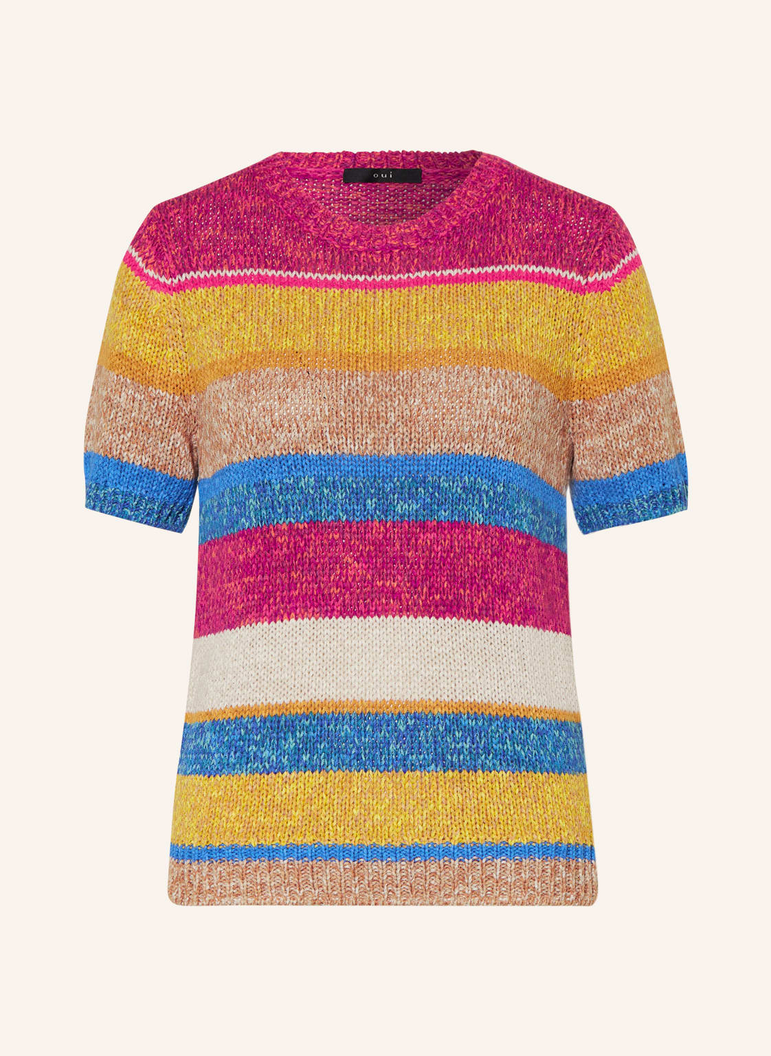 Image of Oui Strickshirt pink