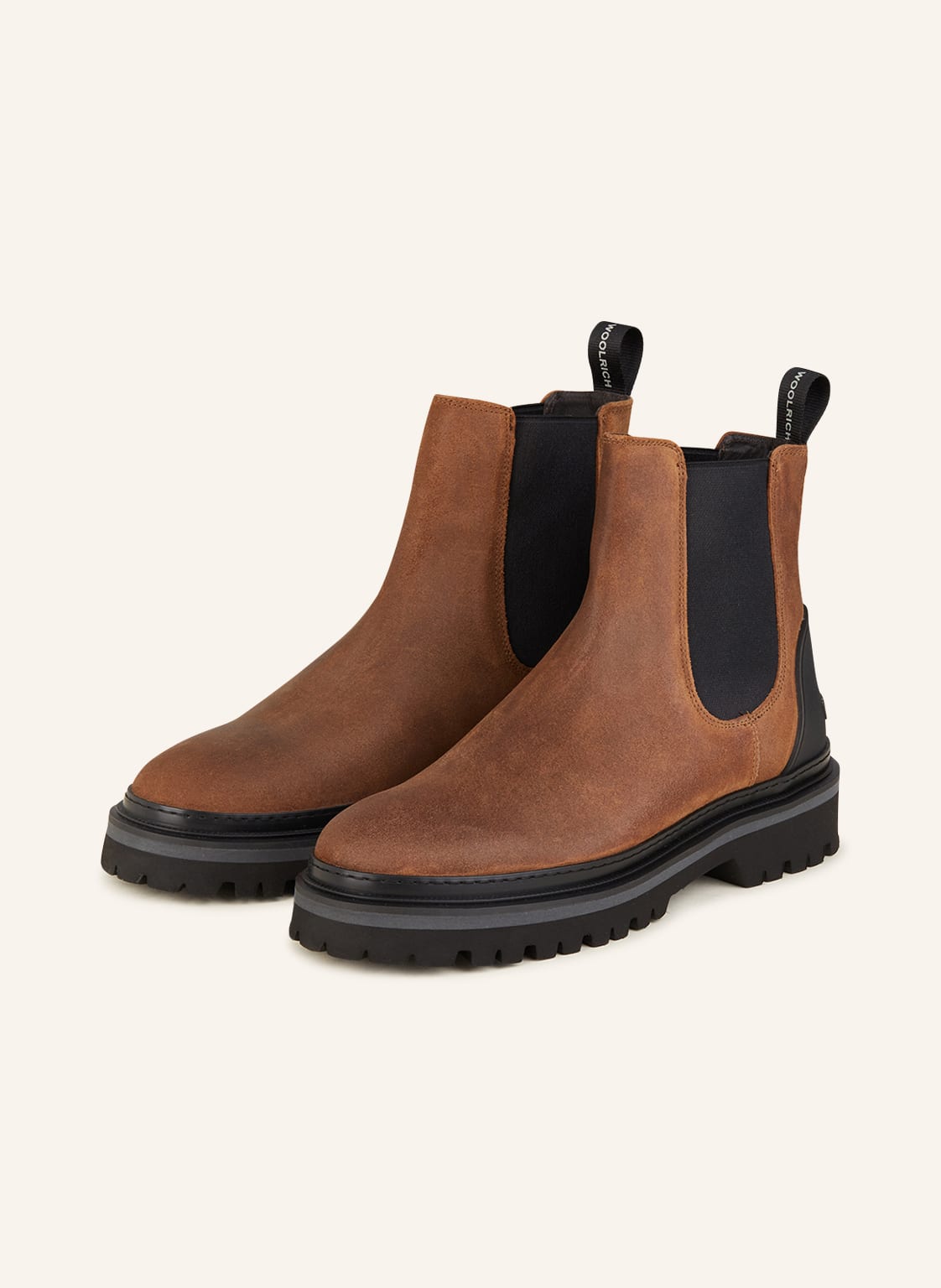 Image of Woolrich Chelsea-Boots braun