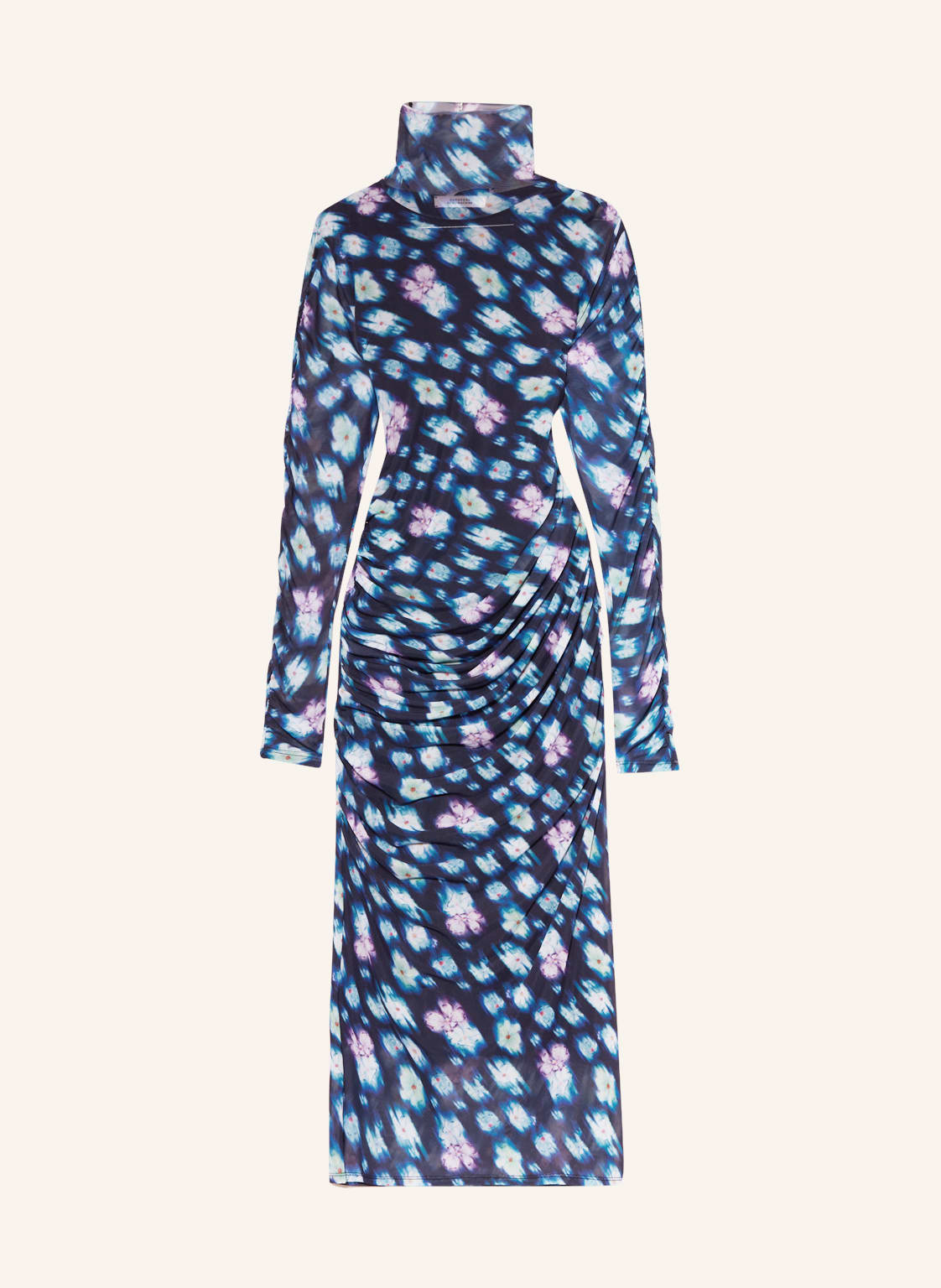 Image of Dorothee Schumacher Mesh-Kleid blau