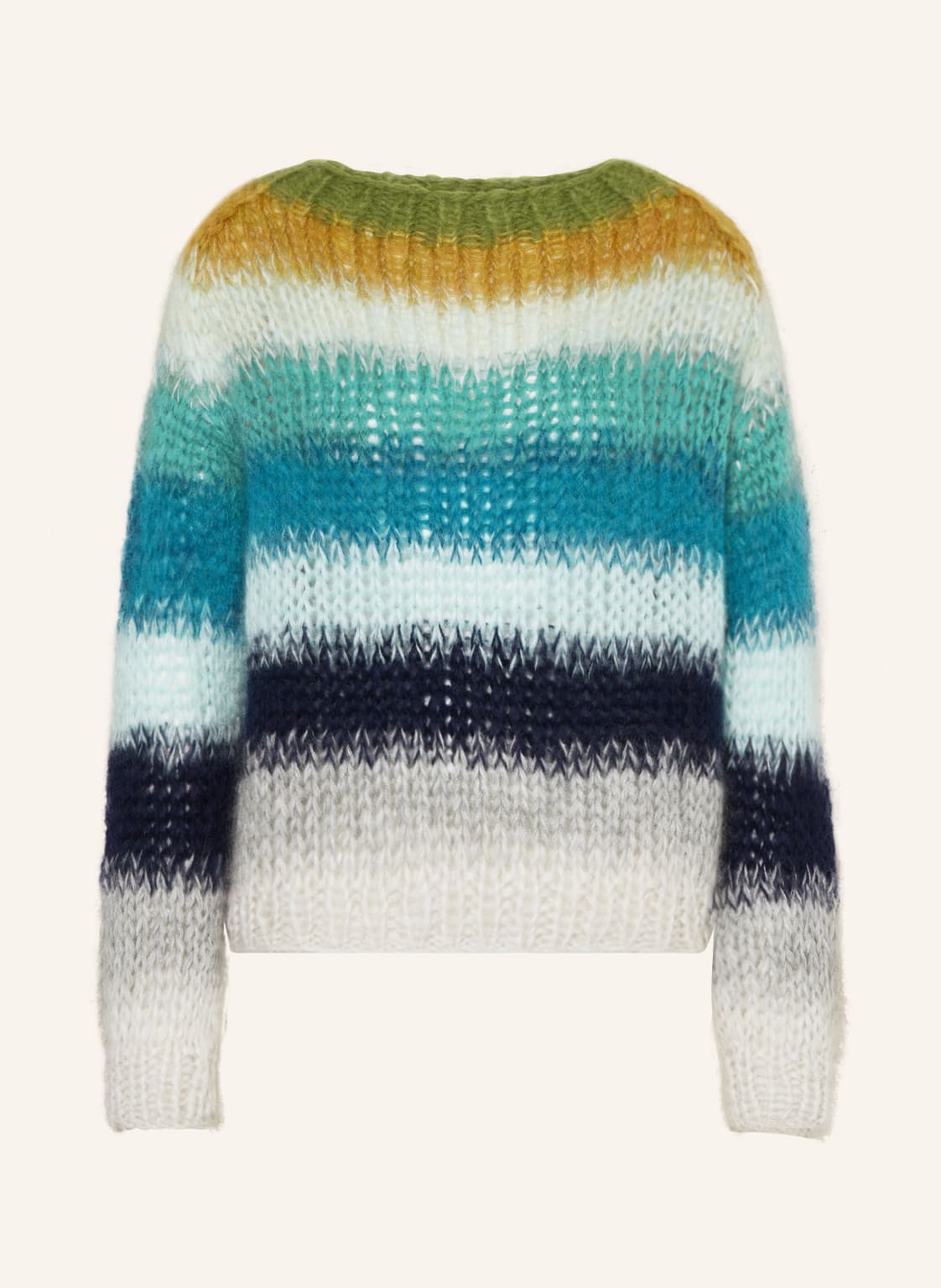 Image of Maiami Pullover Mit Mohair gruen