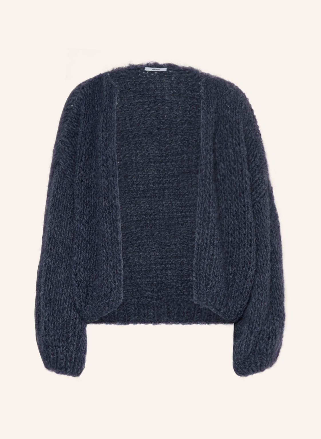 Image of Maiami Strickhülle Aus Alpaka blau