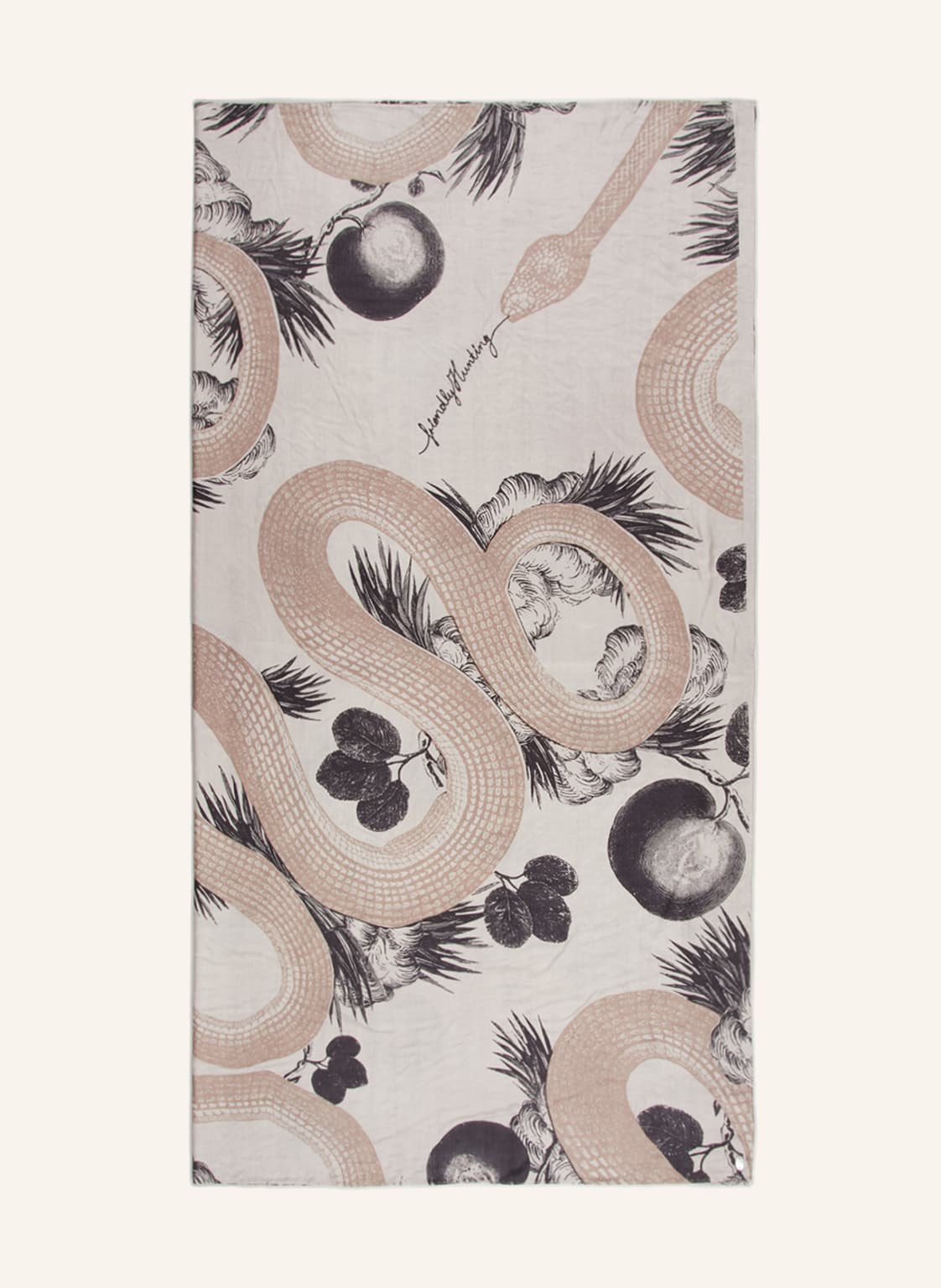 Image of Friendly Hunting Seidentuch Garden Eden beige
