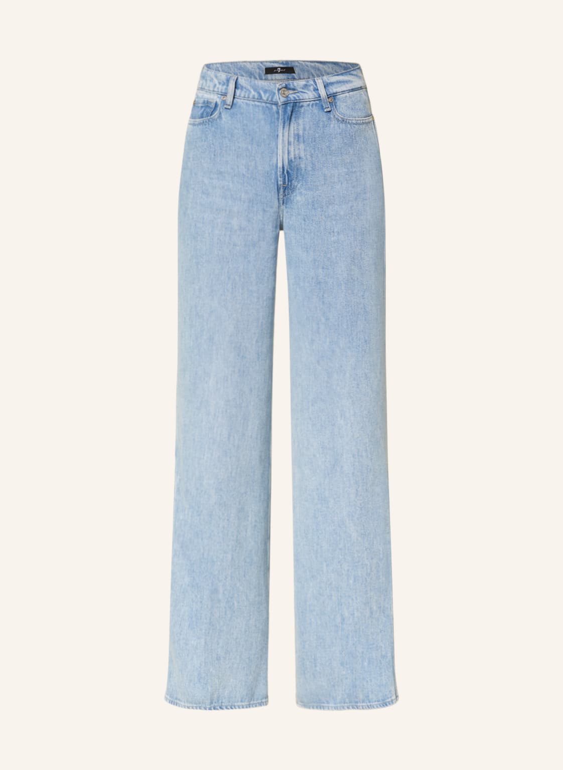 Image of 7 For All Mankind Flared Jeans Lotta Laguna blau