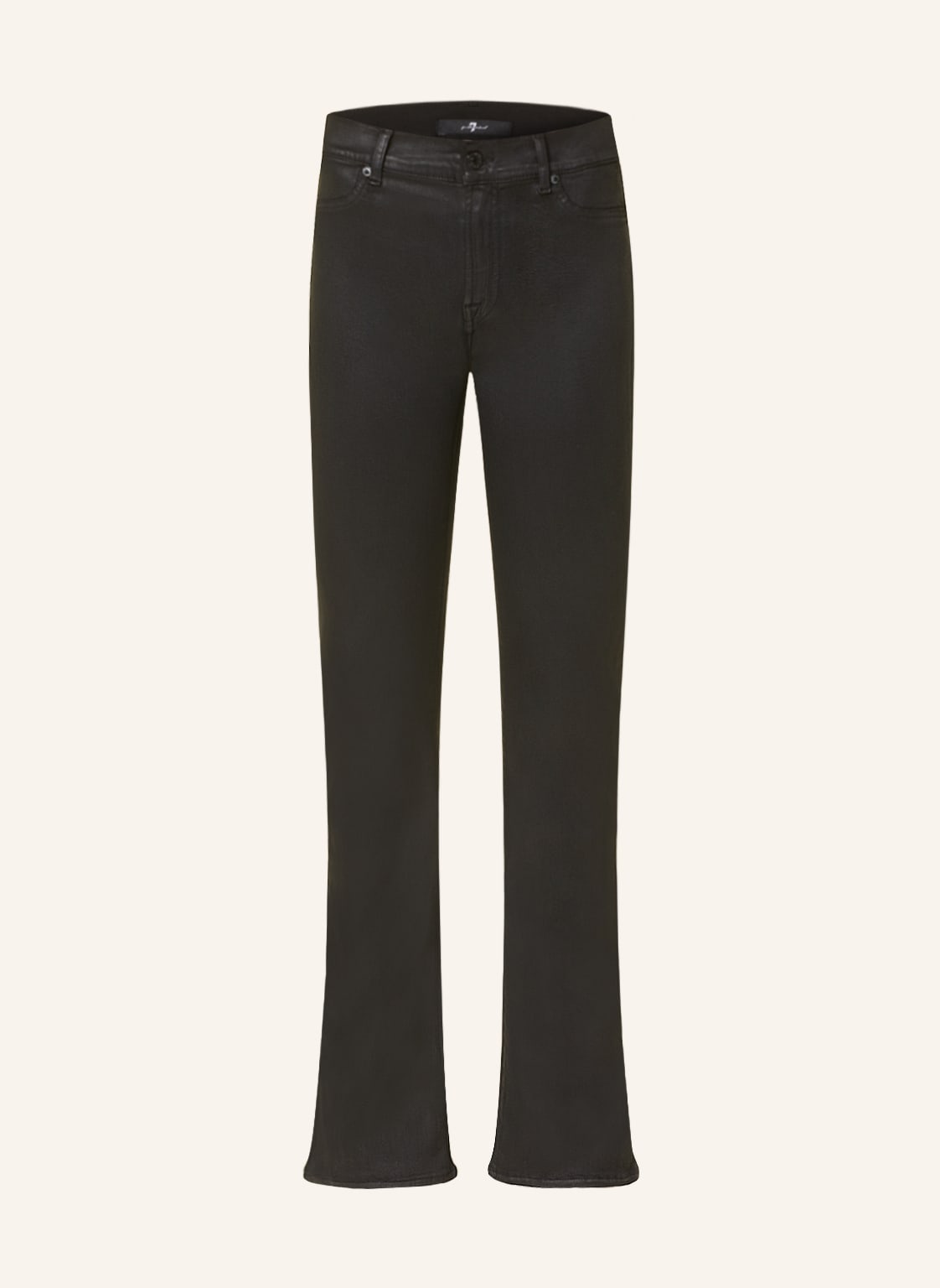 Image of 7 For All Mankind Coated Jeans schwarz