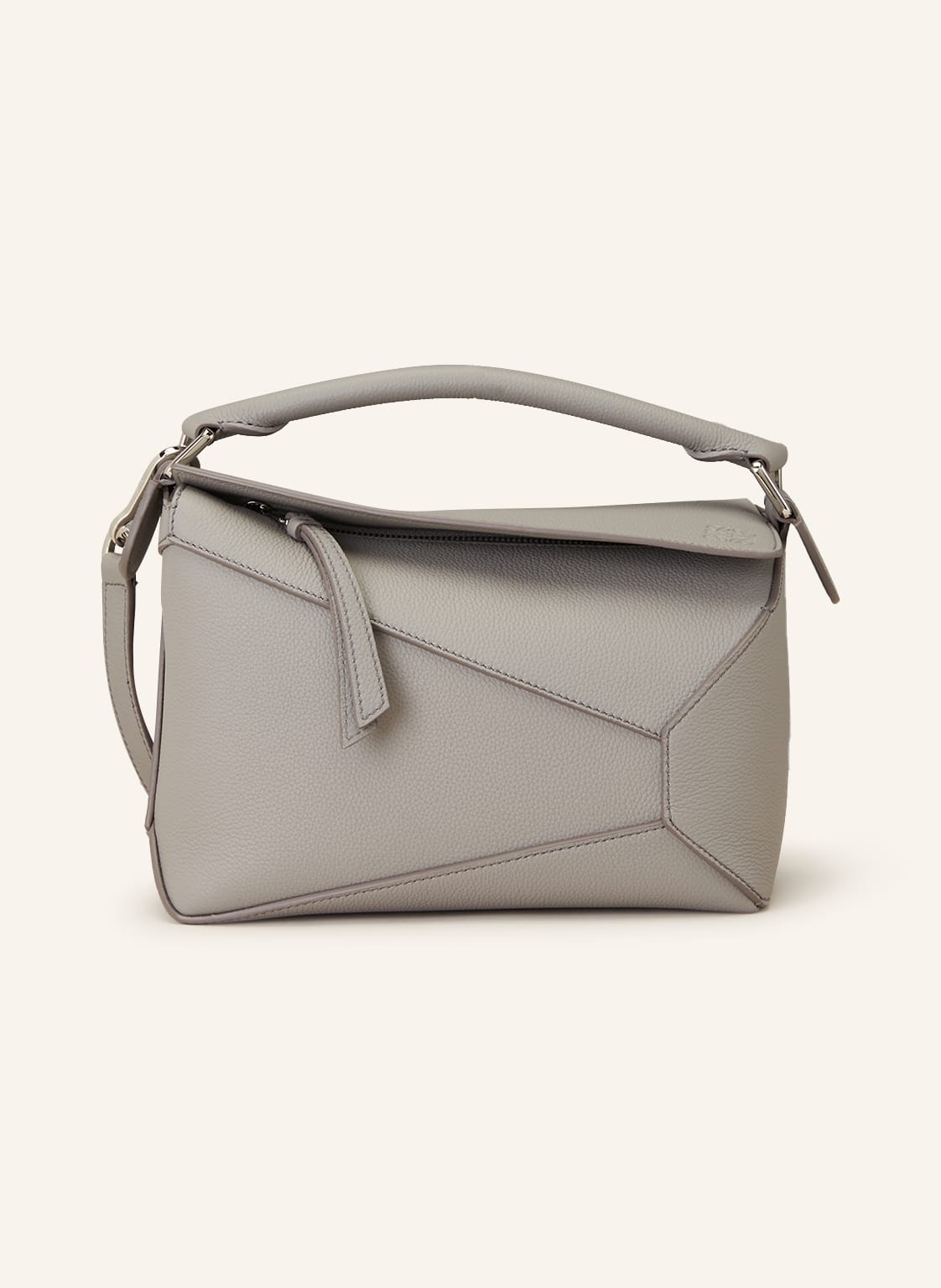 Image of Loewe Handtasche Puzzle Edge Small grau
