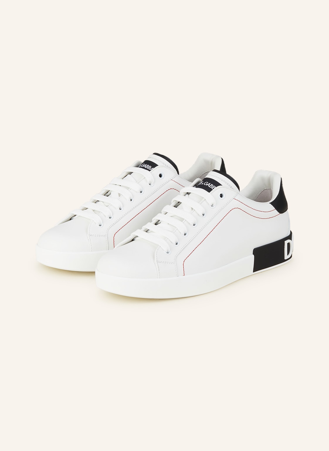 Produktový obrázek Dolce & Gabbana Dolce & Gabbana Sneakersy Portofino bílá / černá