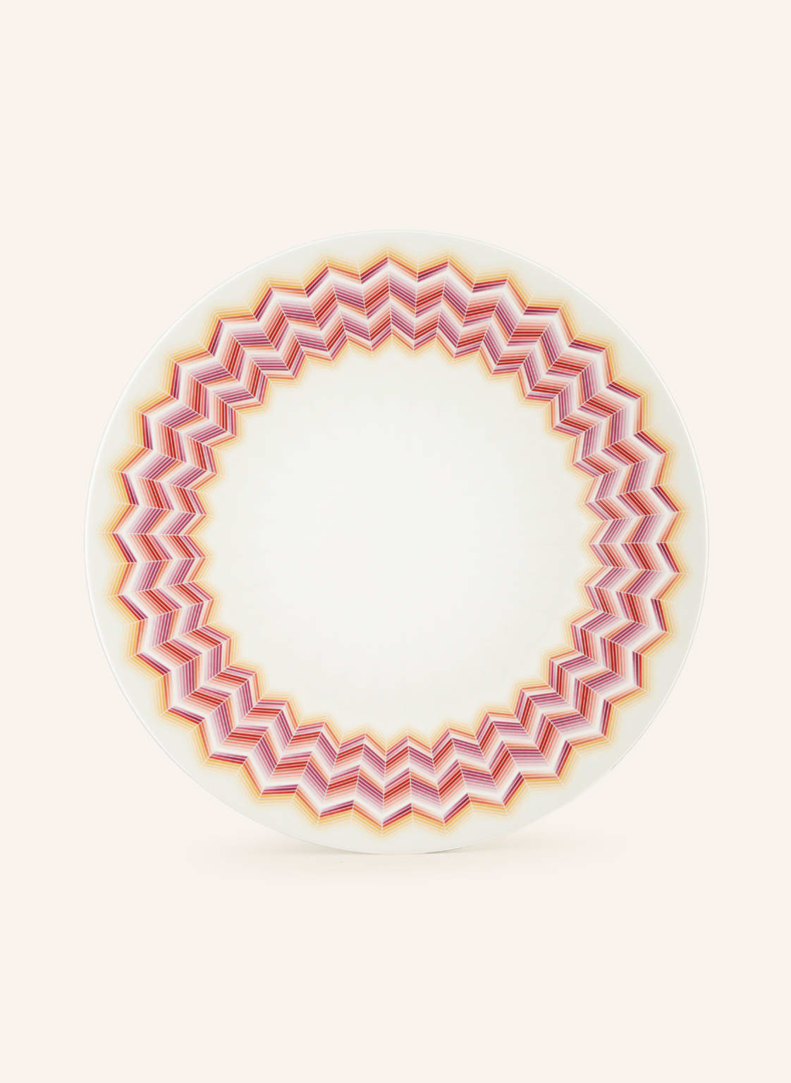 Image of Missoni Home Menüteller Jarris rot