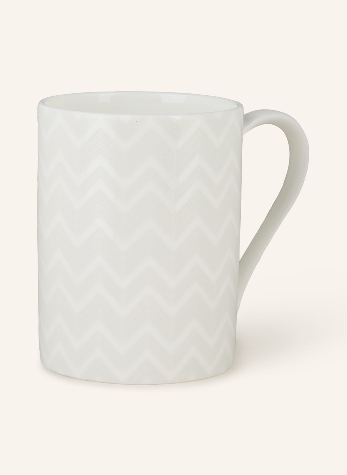Image of Missoni Home Henkelbecher Zig Zag weiss