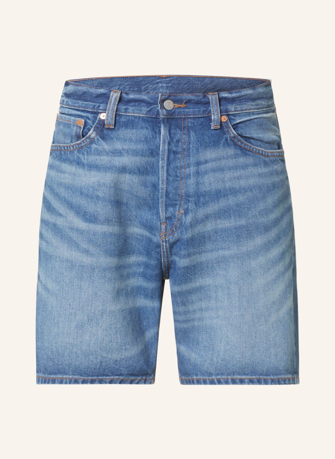 Image of Weekday Jeansshorts Space blau