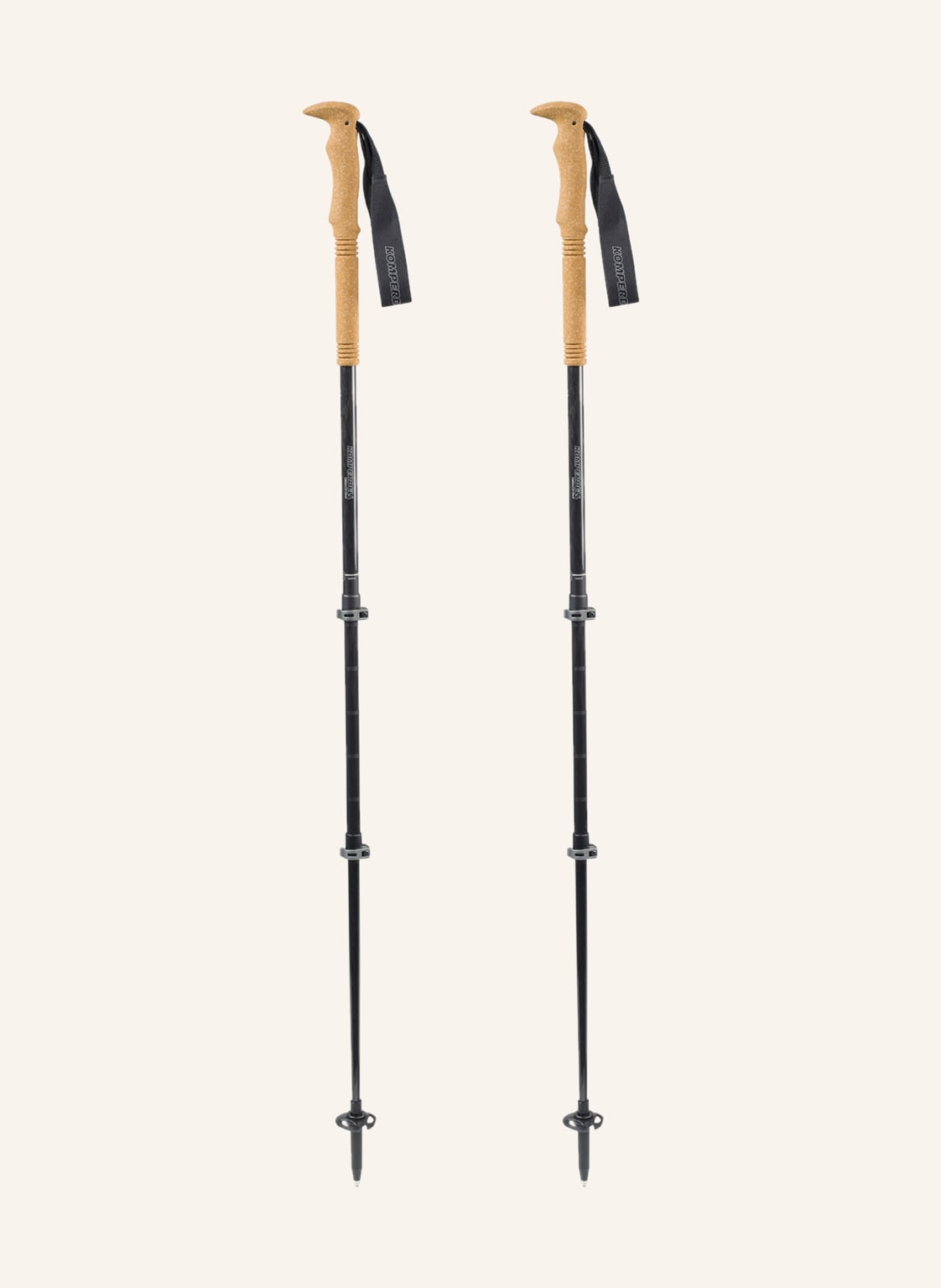 Image of Komperdell Trekkingstöcke Carbon c3 Cloud schwarz