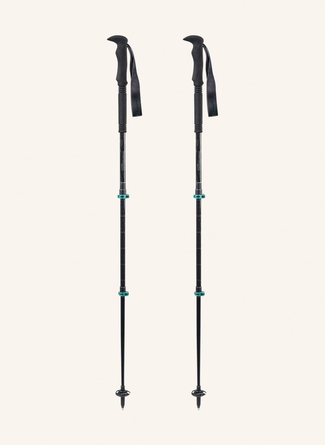 Image of Komperdell Trekkingstöcke Carbon c3 Pro Compact schwarz