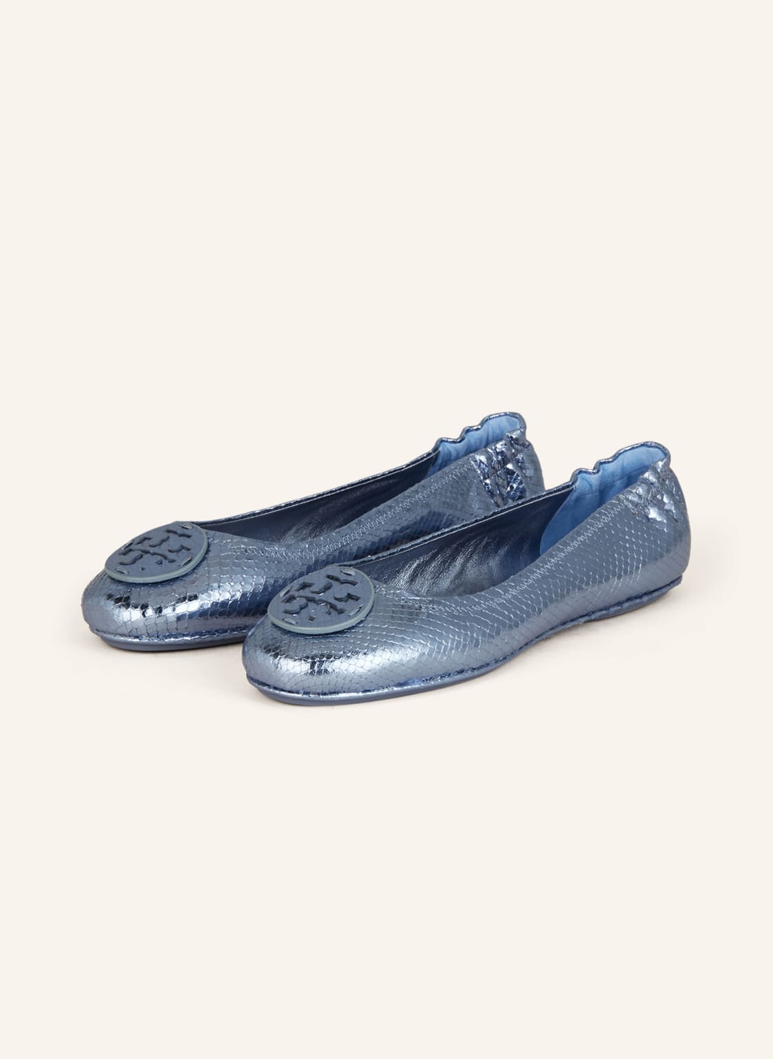 Image of Tory Burch Ballerinas Minnie blau