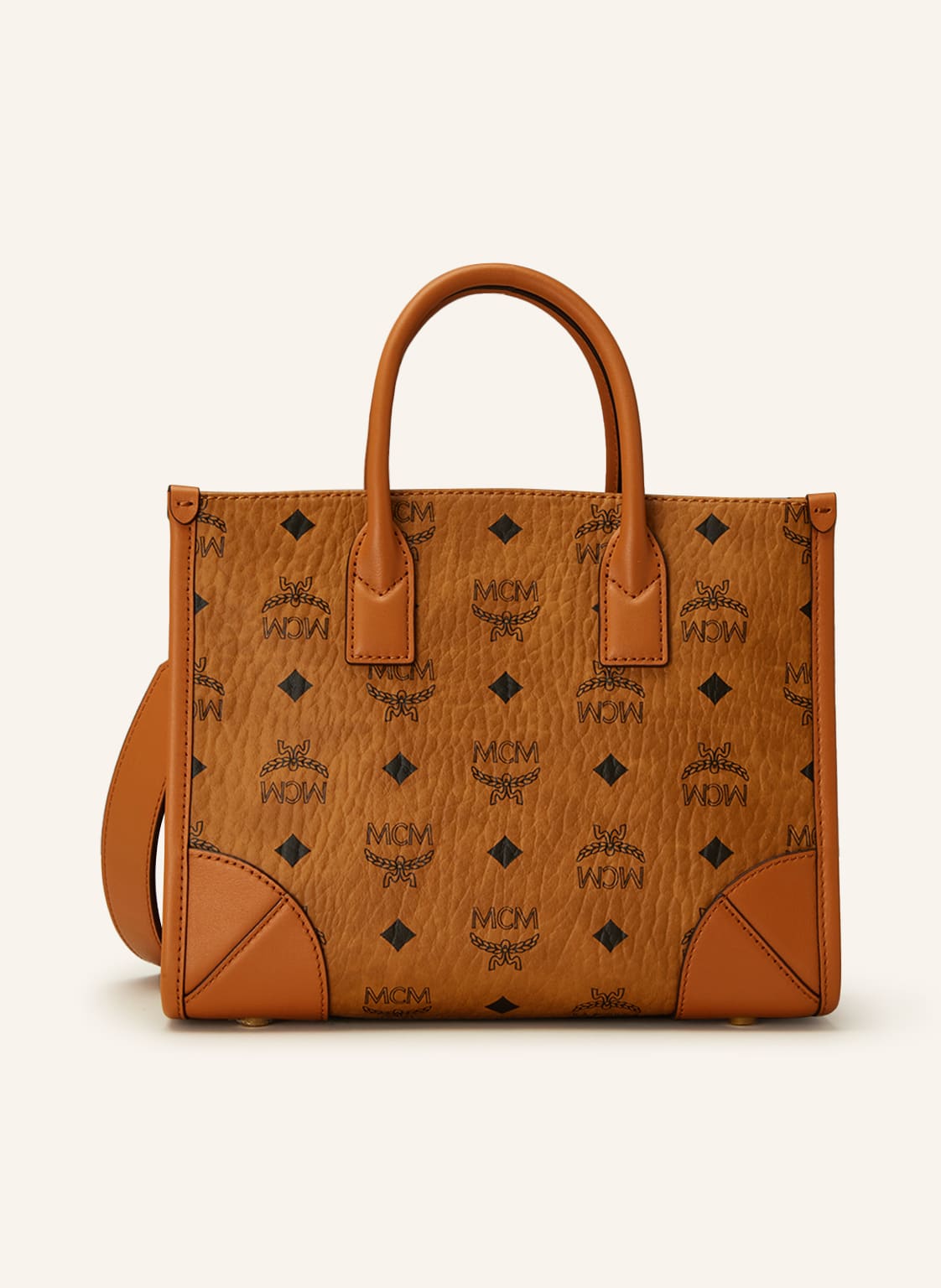 Image of Mcm Handtasche München braun