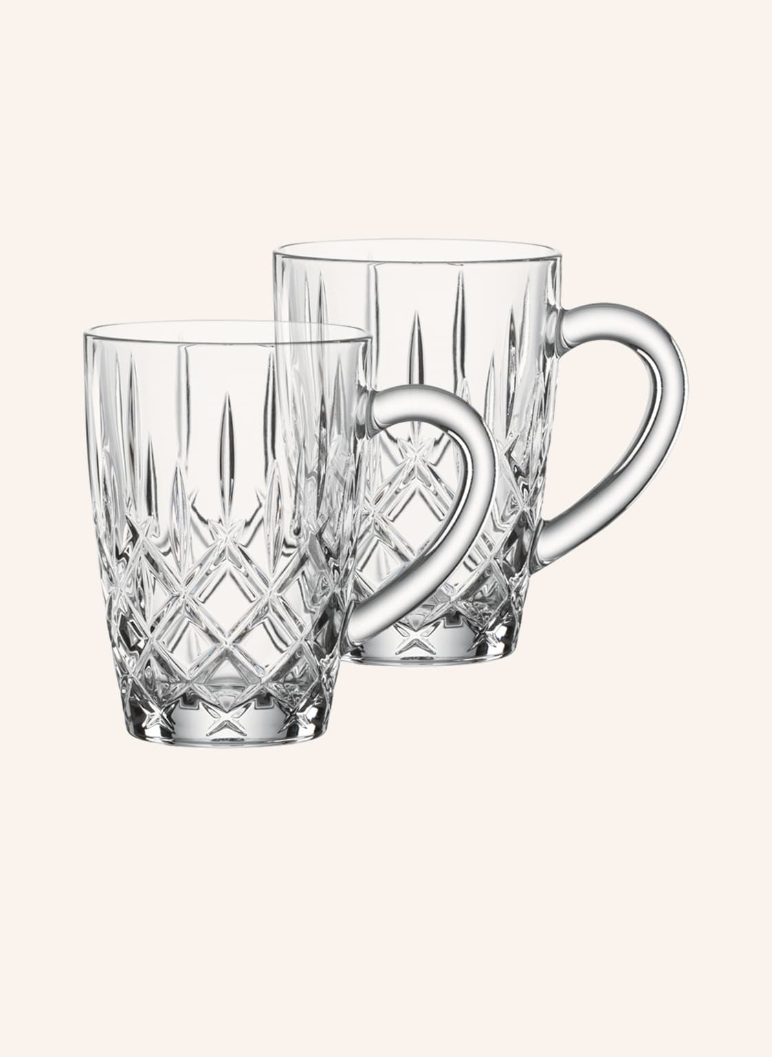 Image of Nachtmann 2er-Set Kaffeegläser Noblesse weiss