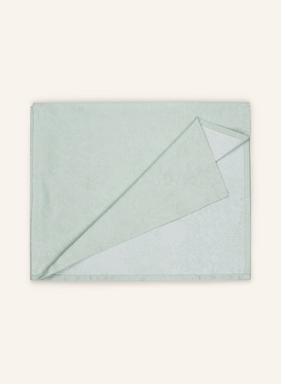 Image of Garnier-Thiebaut Tischläufer Mille Guipures gruen