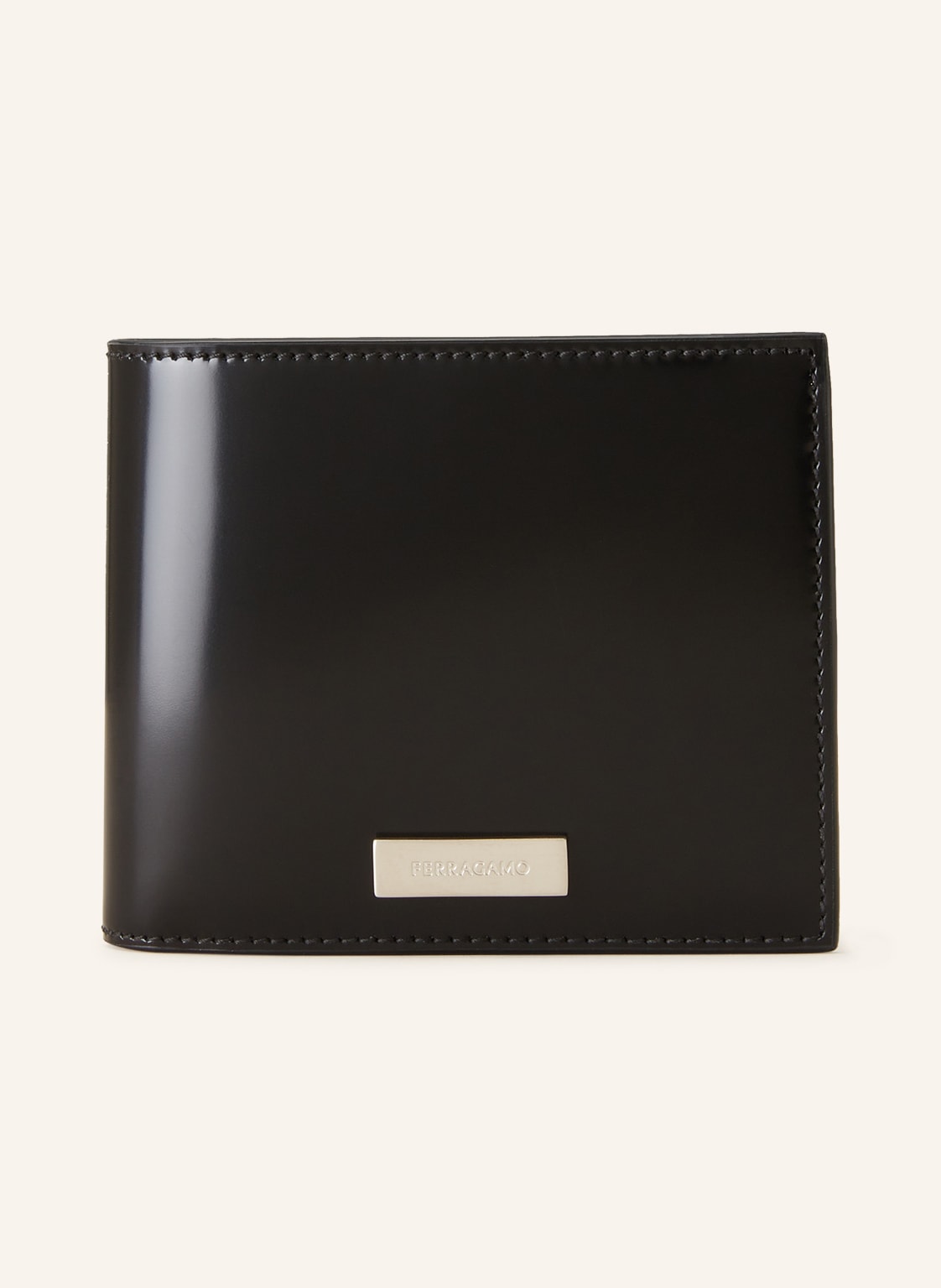 Image of Ferragamo Geldbörse Lingotto schwarz