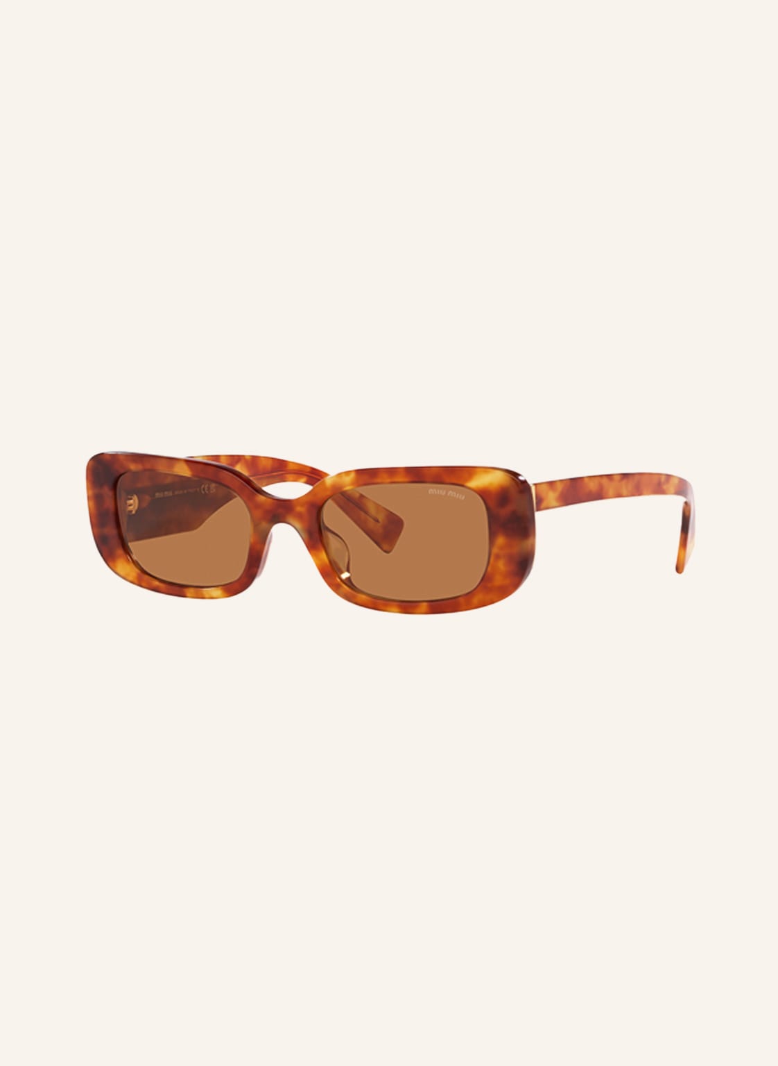 Image of Miu Miu Sonnenbrille Mu 08ys beige