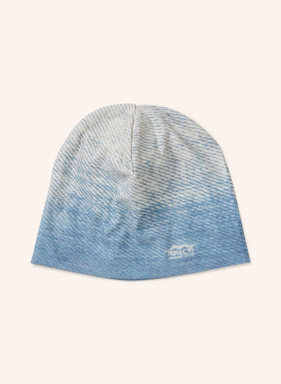 Image of P.A.C. Multifunktionsmütze Mit Merinowolle blau
