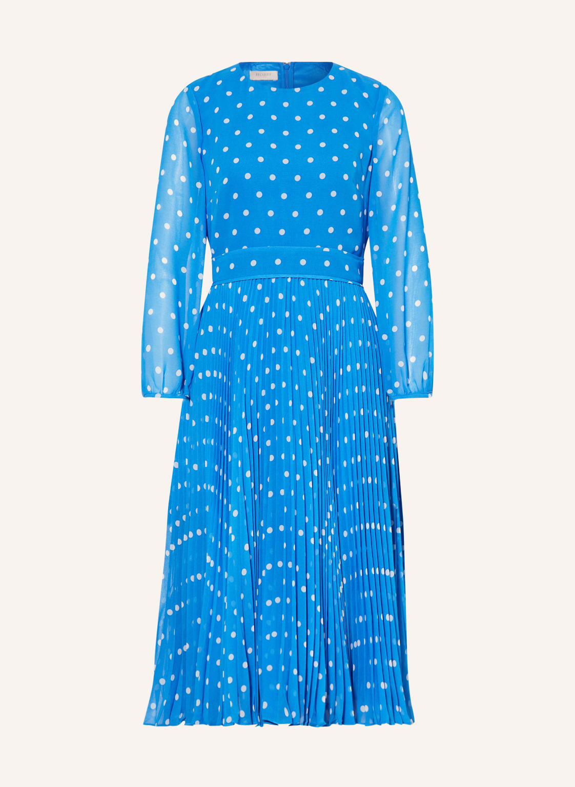 Image of Hobbs Kleid Selena Mit Plissees blau