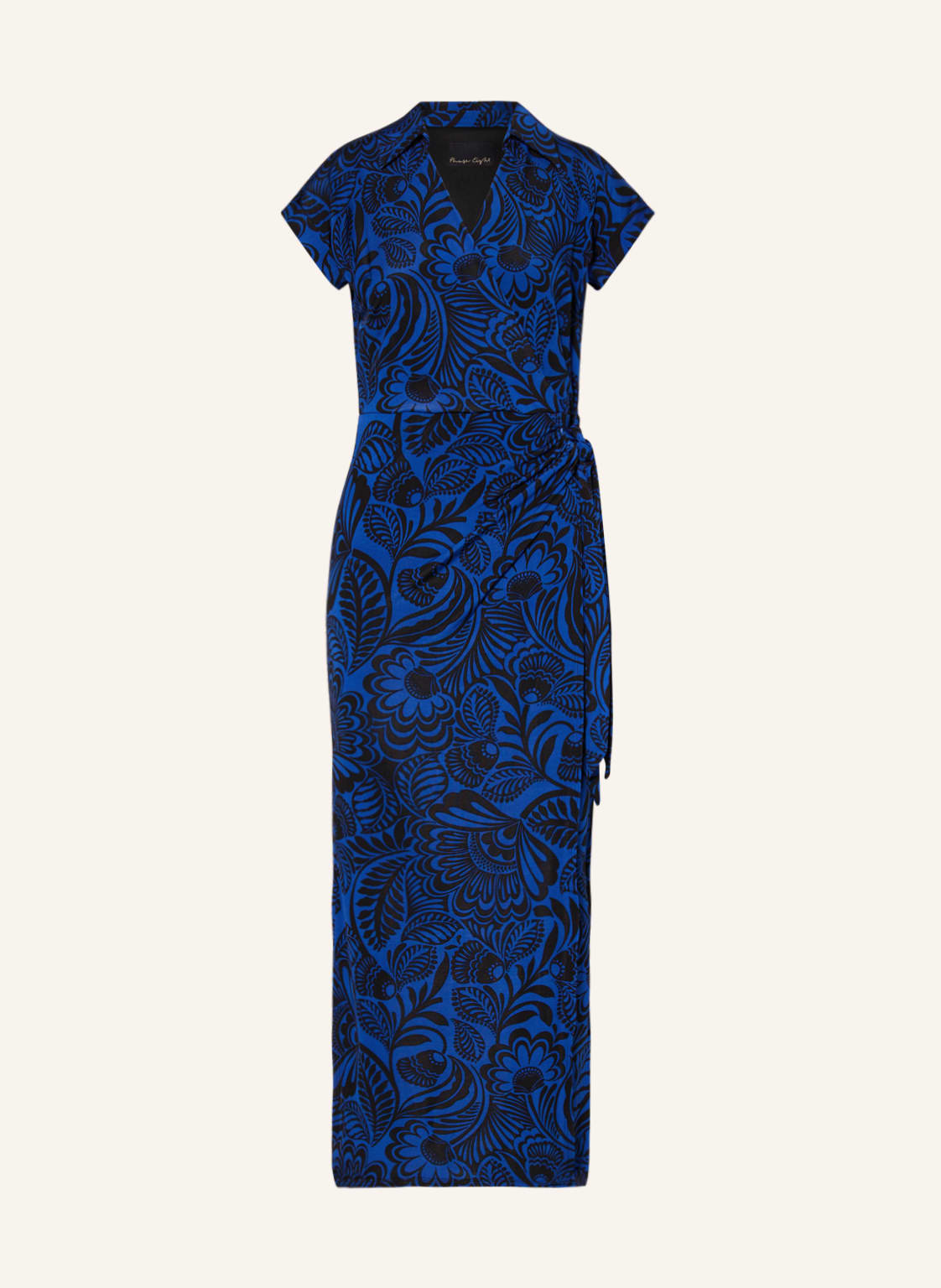 Image of Phase Eight Jerseykleid Mara In Wickeloptik blau