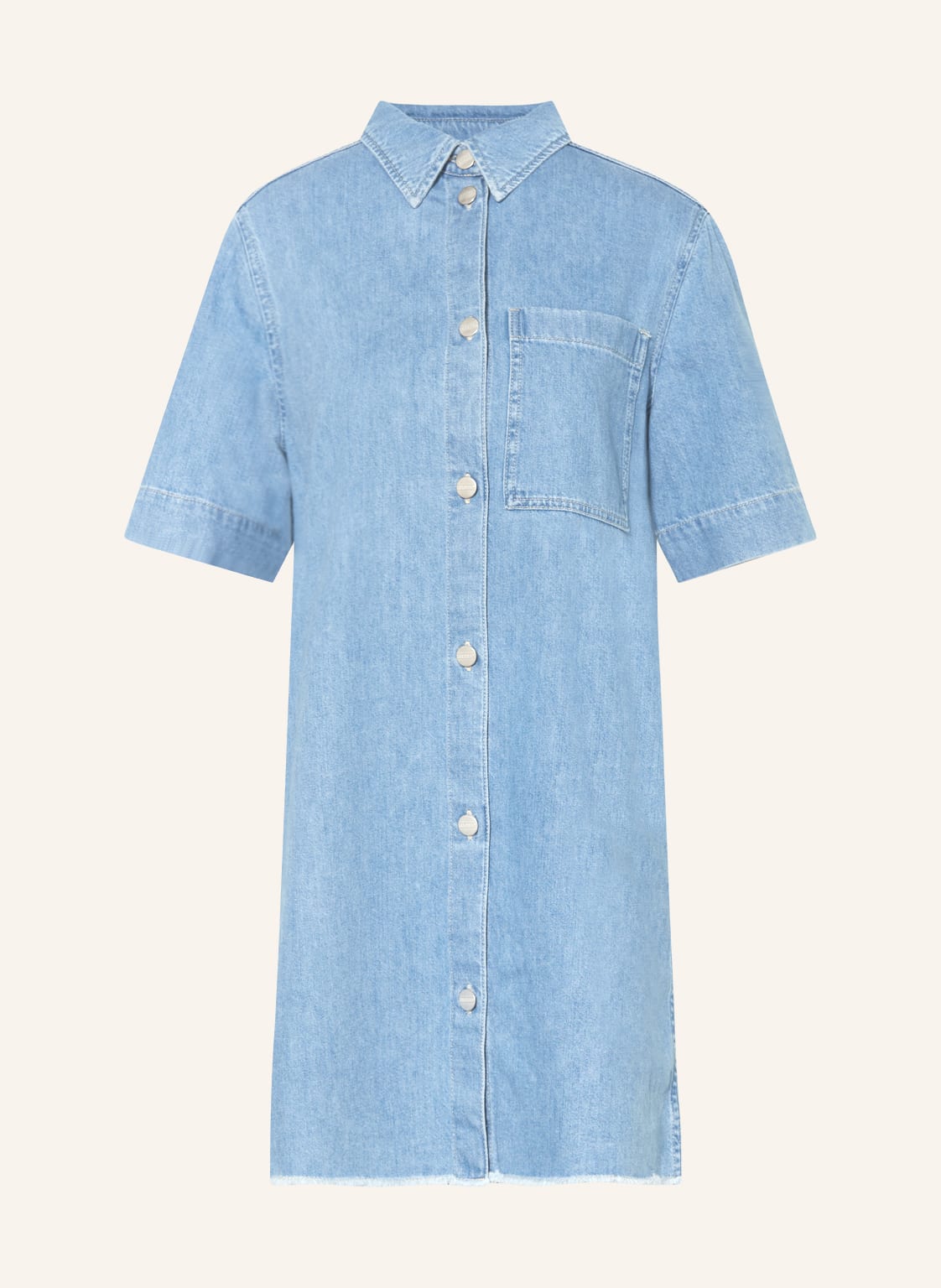 Image of Closed Jeanskleid Krysten blau