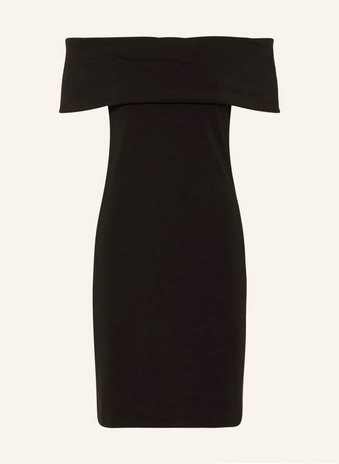 Image of Cos Off-Shoulder-Kleid schwarz