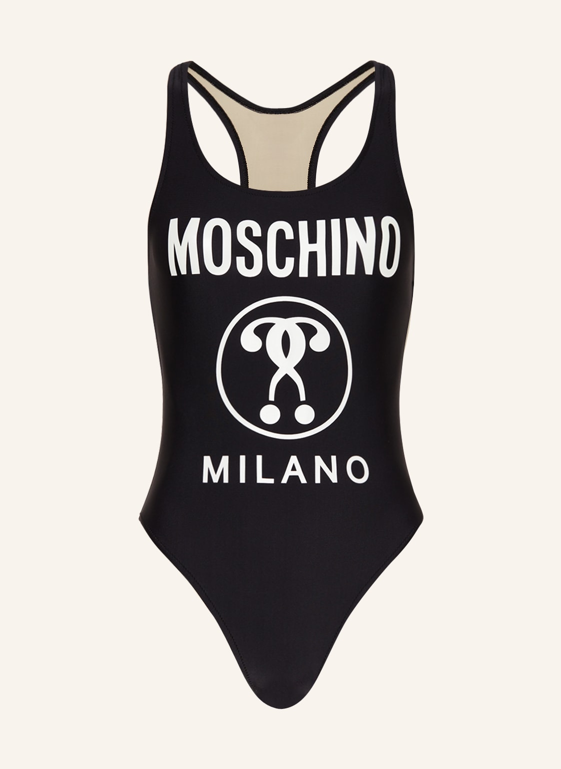 Image of Moschino Badeanzug schwarz